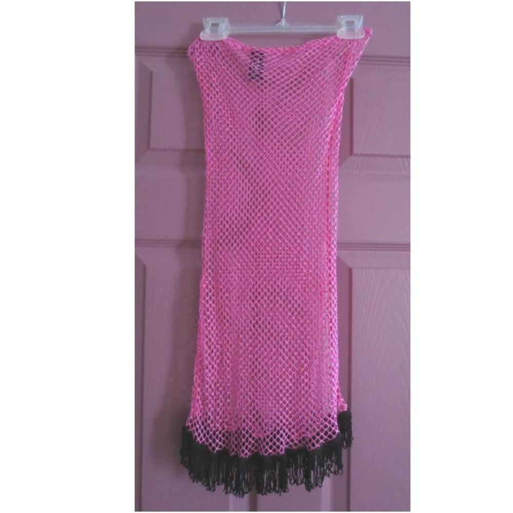 Exposed Sexy Pink Fishnet Lingerie